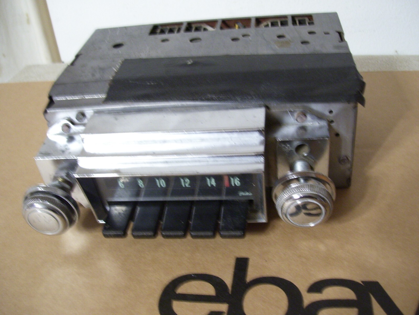 68 1968 Chevy Impala Belair radio & knobs Good Working & warranty