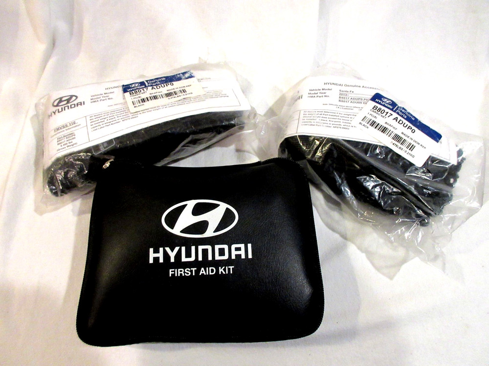 Hyundai First Aid Kit & 2-Cargo Nets