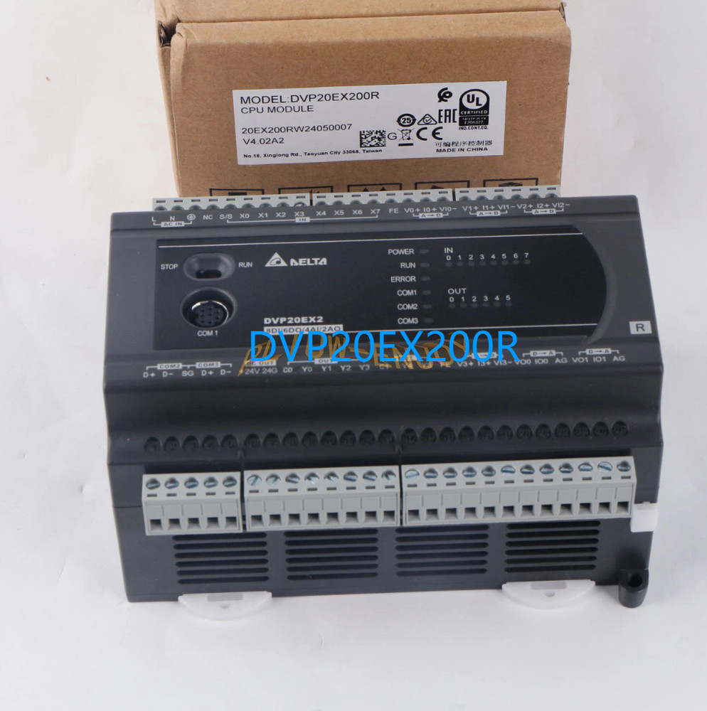 ONE new Delta PLC DVP20EX200R Programmable Controller @106