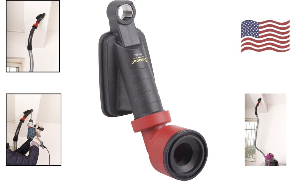 Easy-Use Universal Dust Collector for 5/8 Inch Drill - Efficient and Compact