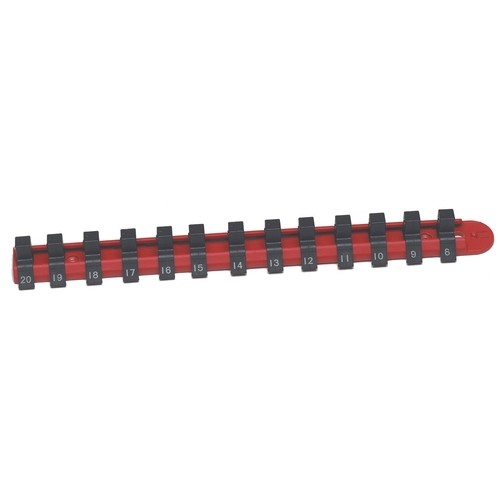 CTA Tools 9735 Socket Holder Rack, 3/8" Drive, Metric, 13 Holders