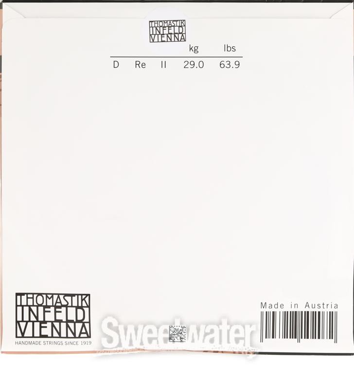 Thomastik-Infeld S37W Spirocore Double Bass D String - 4/4 Size Weich