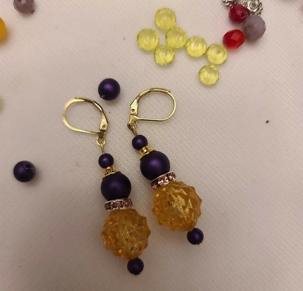 Handmade Beaded Earrings