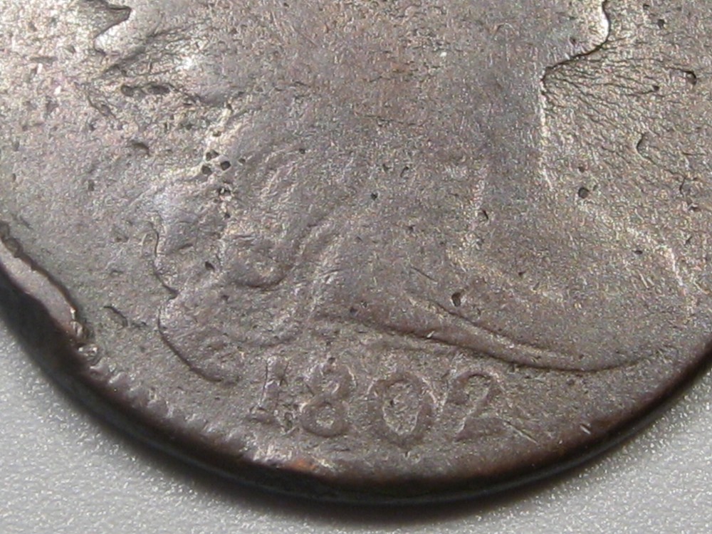 1802 Draped Bust Large Cent. #21