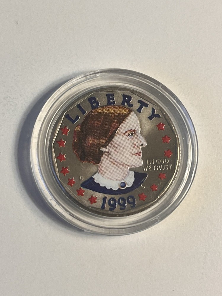 1999-D Colorized SBA Dollar