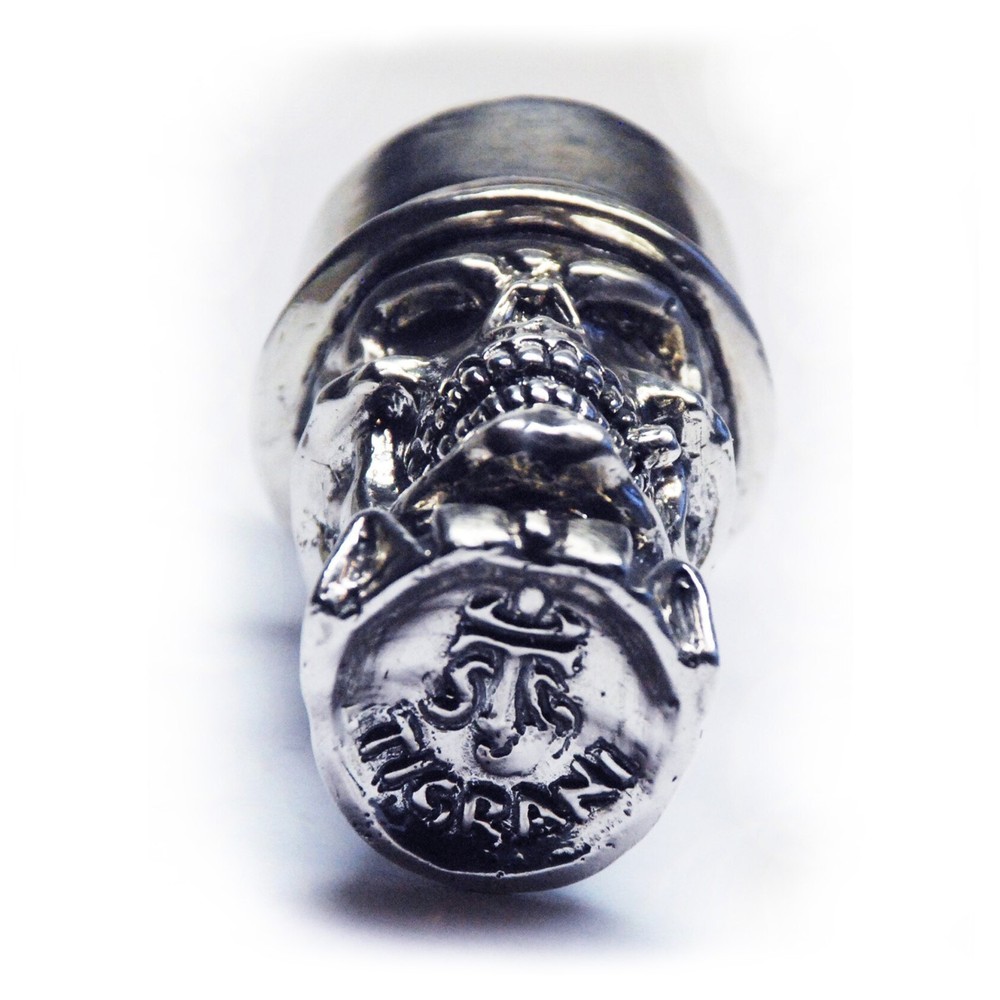 Mr Skull Sterling Silver Shot Cup
