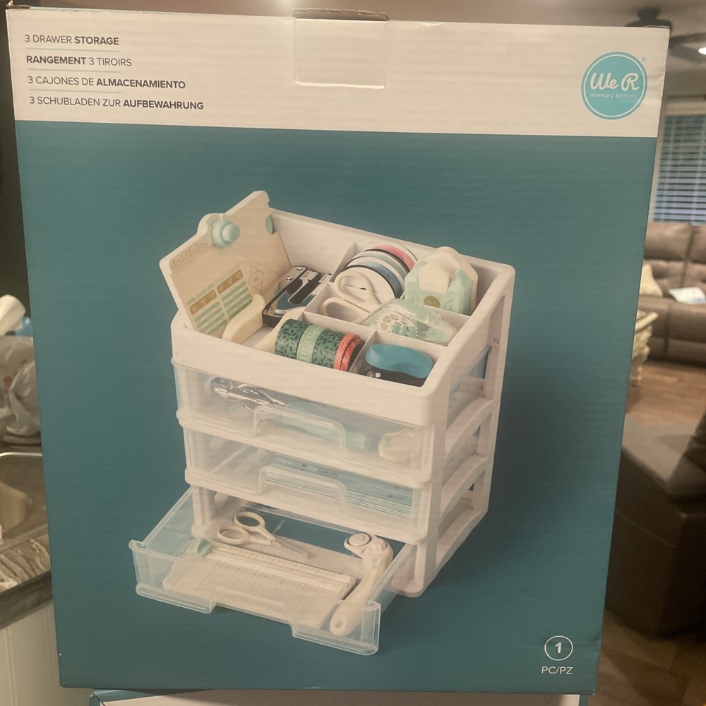 We R Memory Keepers 3 Drawer Storage