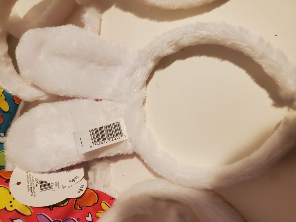 MARSHMALLOW PEEPS EASTER CANDY CHICK BUNNY RABBIT PLUSH EARS HEADBAND LOT/11