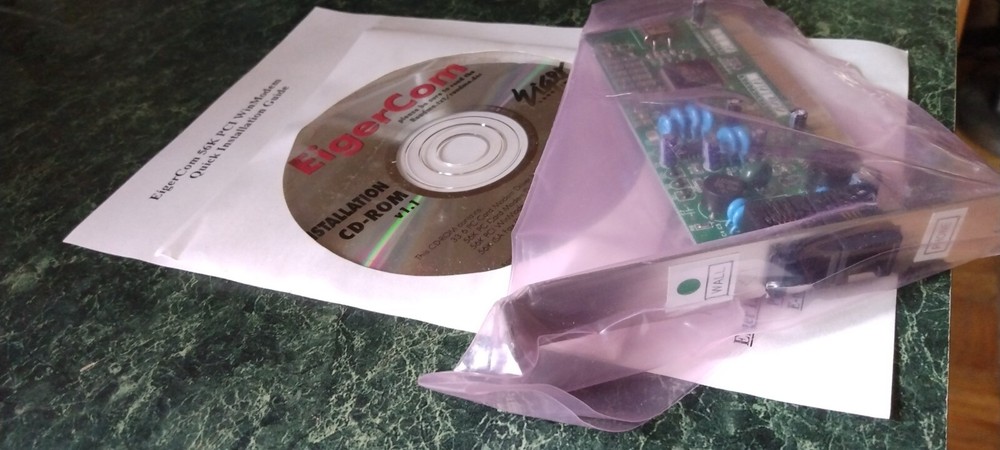 EigerCom 56K PCI modem