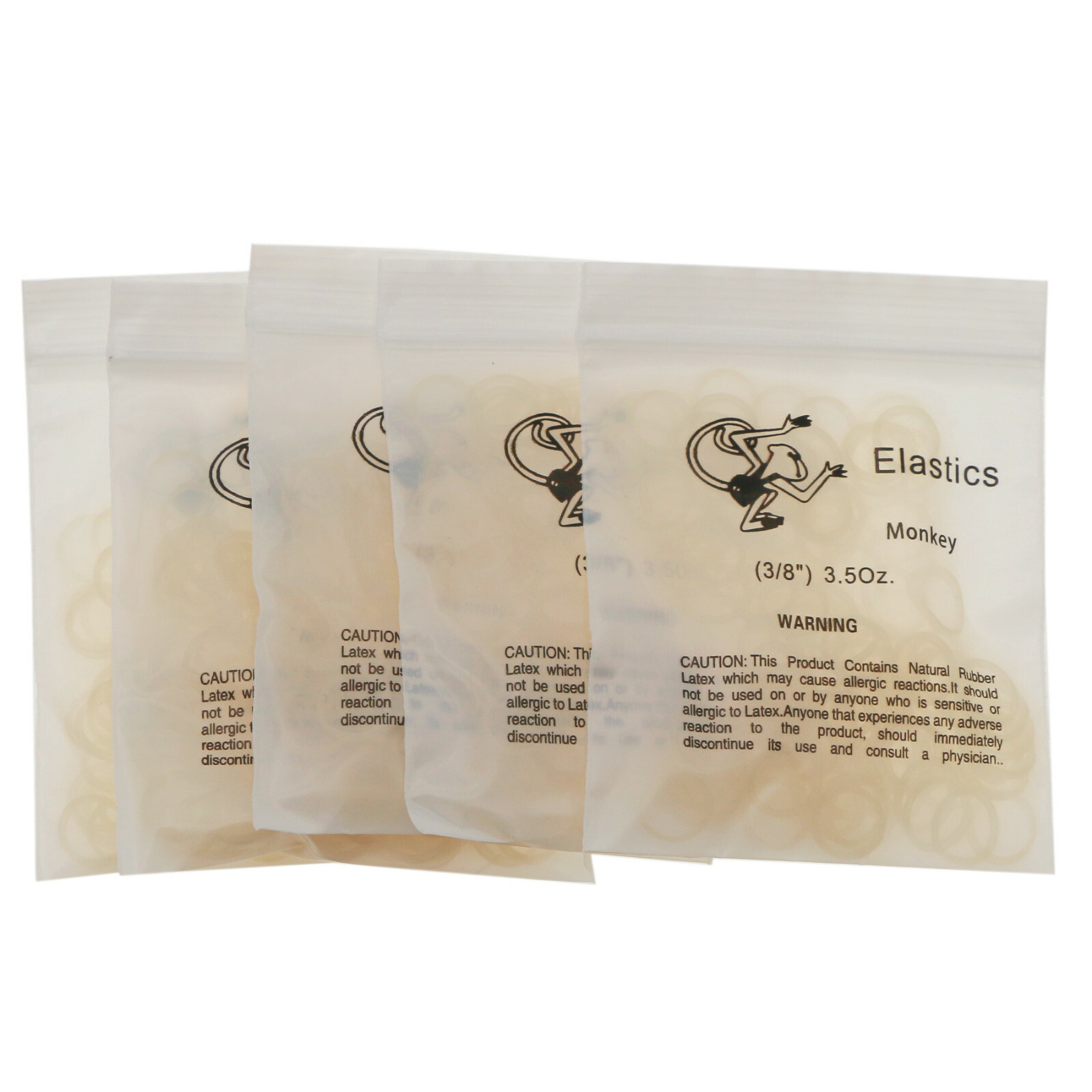 US Dental Orthodontic Elastics Rubber Bands Ortho Latex Braces 3.5 5.0 6.5 OZ