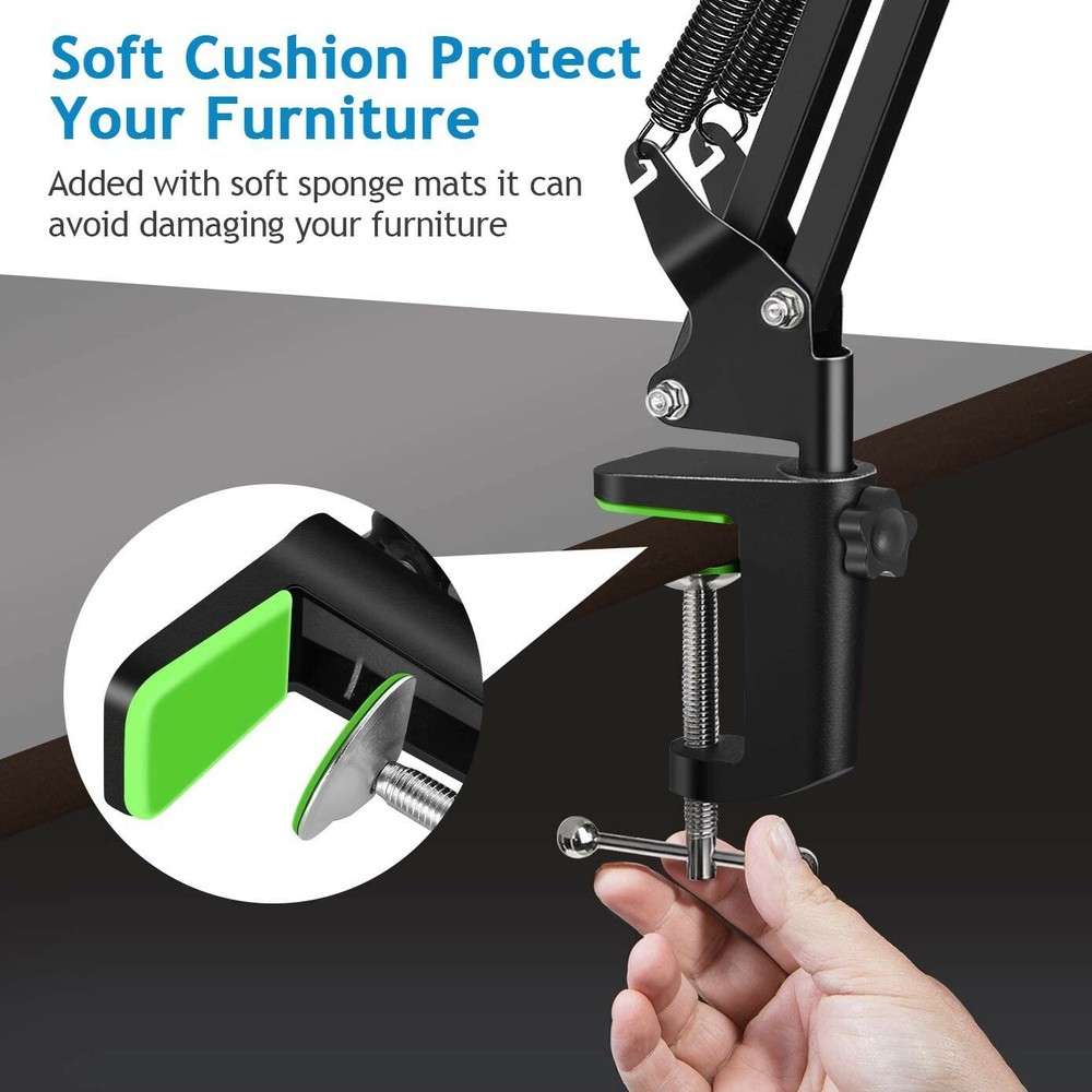 Neuma Recording Studio Accessory Set Professional Microphone Stand & Pop Filter