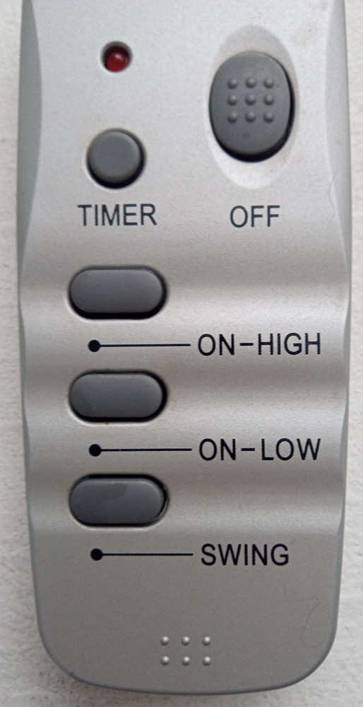 Lasko, Oscillating Fan, Remote Control, Timer, Silver, Replacement, Original OEM