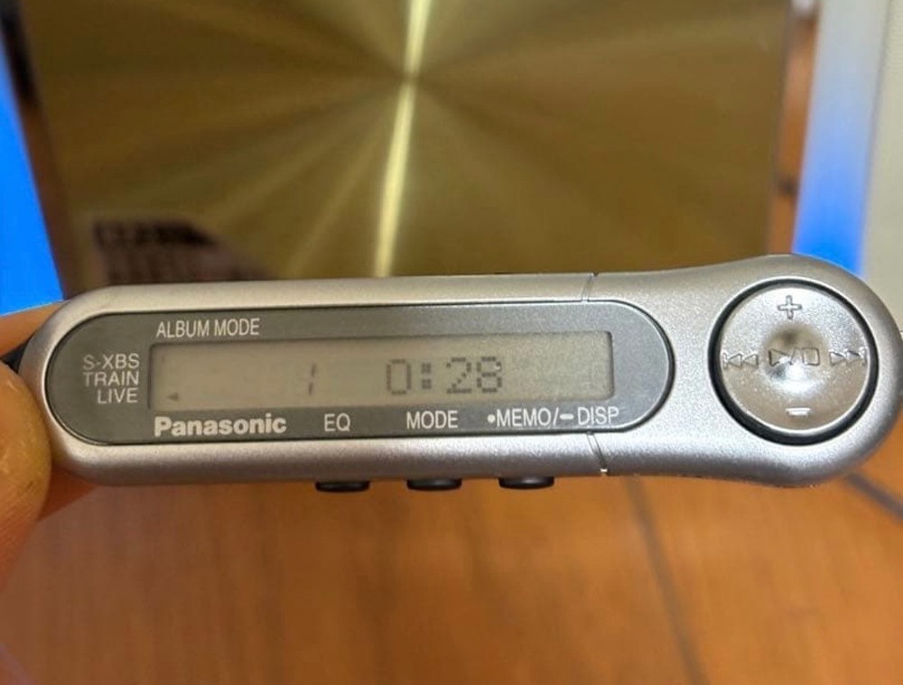 Panasonic CD SL-J900 square Portable CD Player Good GP