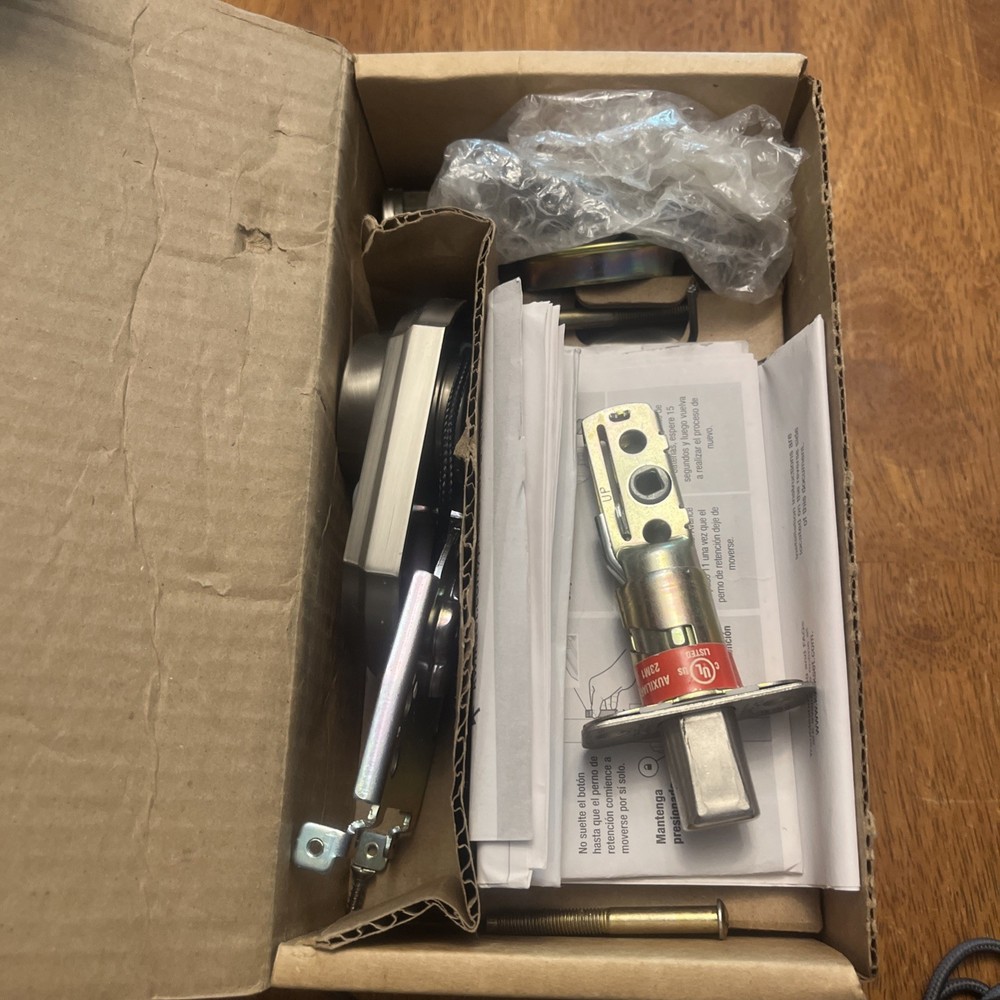 Kwikset 910 SmartCode Z-Wave Deadbolt - Satin Nickle New Open Box