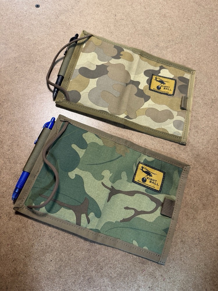 Eight Ball Gear Notebooks Mitchell Pattern Brown Side Camo