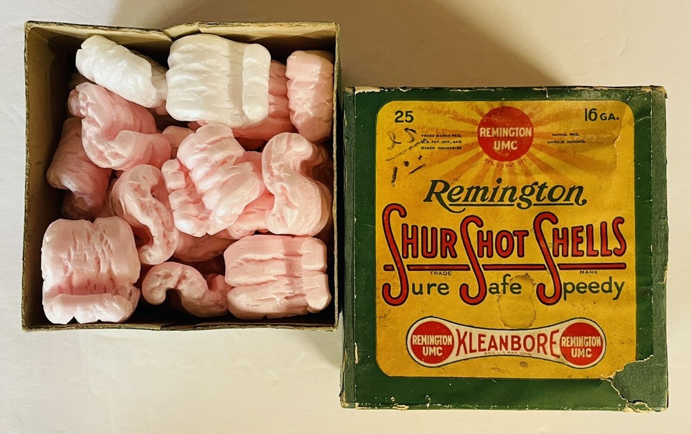 Remington 16 GA Kleanbore Shur Shot Shells, 2 Piece Empty Shell Box.
