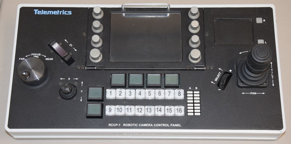 Telemetrics RCCP-1 Robotic Camera Control Panel (Power on tested only)