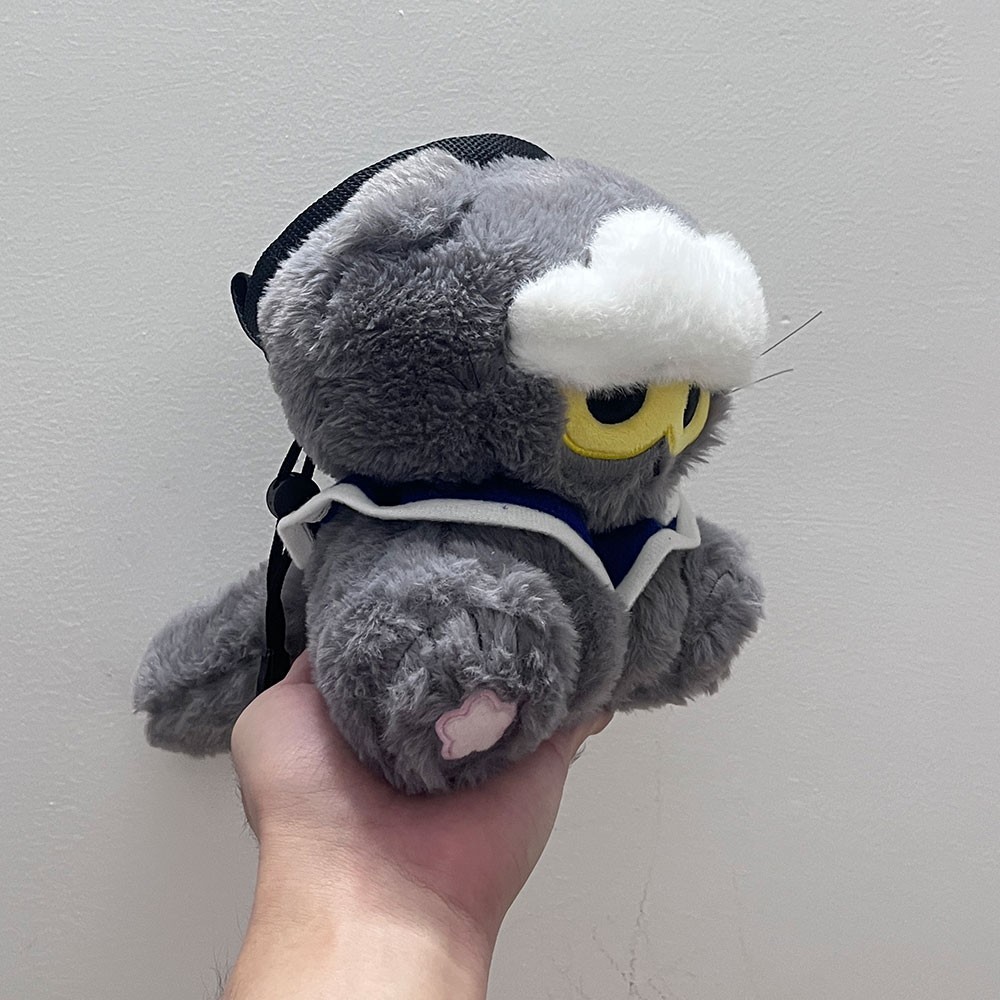 Grey Cat Chalk Bag Rock Climbing Chalk Bag