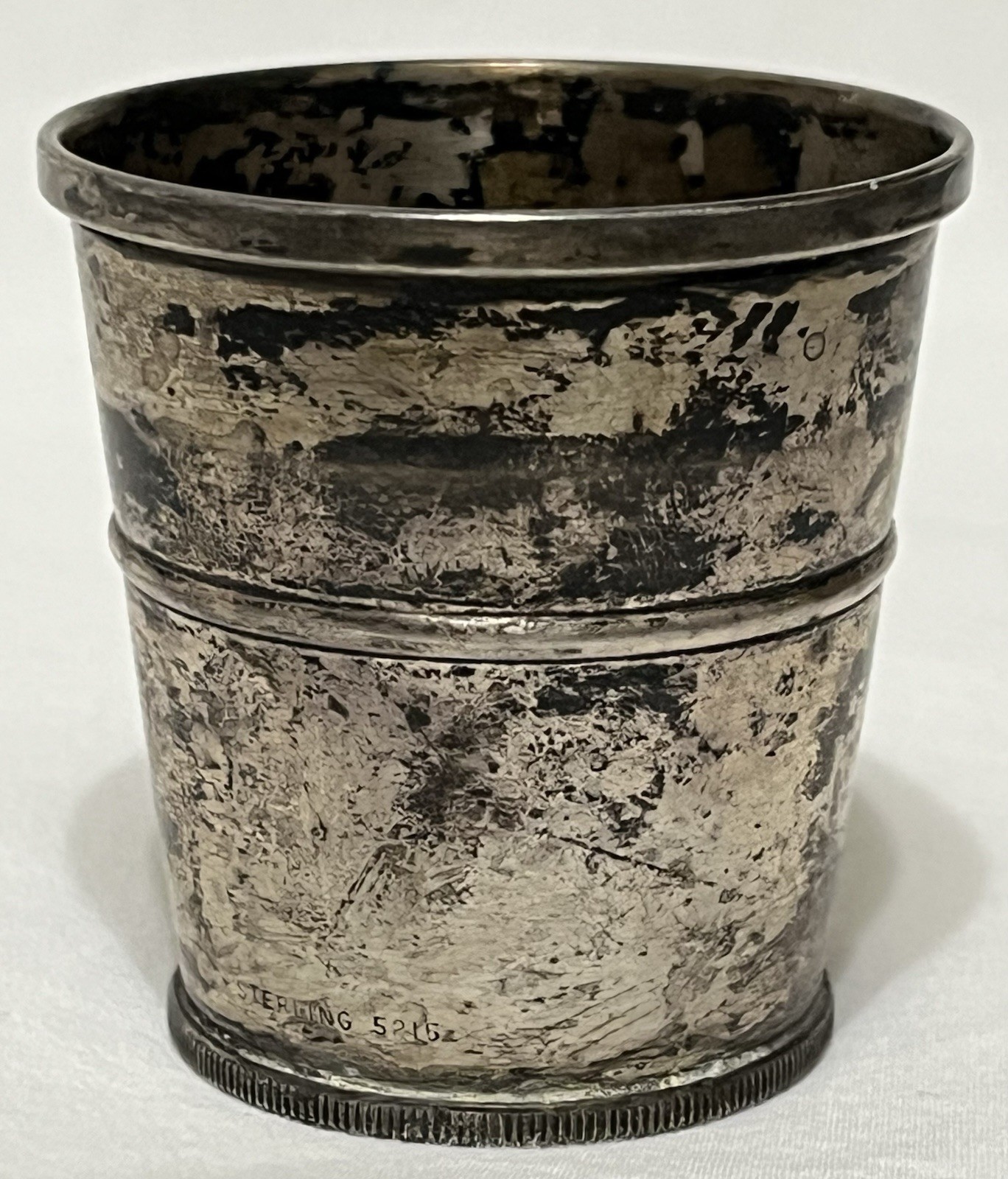 Dwight D. Eisenhower 1972 IKE Dollar Wallace 5215 Sterling Silver Shot  / Jigger