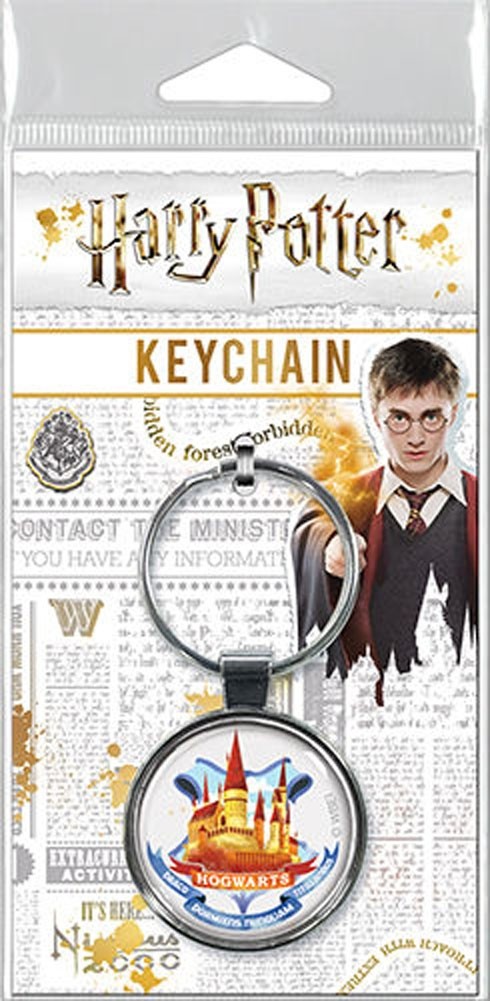 Harry Potter Hogwarts Charms Round Keychain
