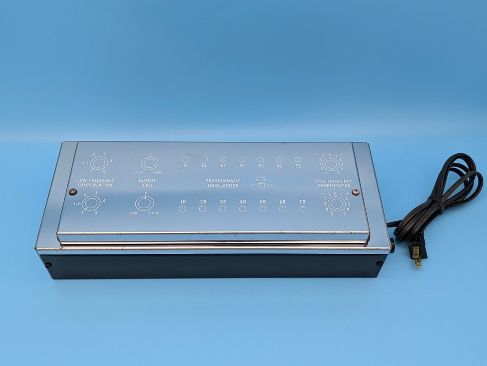 McIntosh MQ107 Environmental Equalizer - XR/XRT Speaker EQ -From Complete System