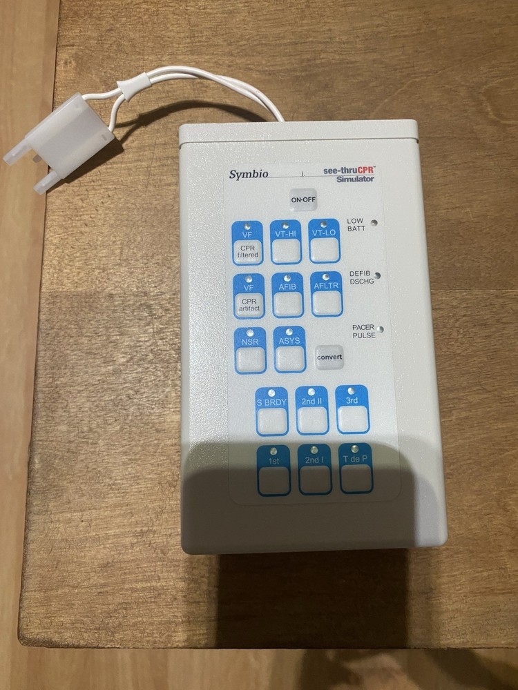 Symbio see-thruCPR Simulator Training Device 8009-0751-01 Cardiology Emergency