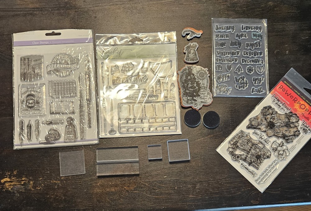 13 Piece Stamping Lot As Pictured