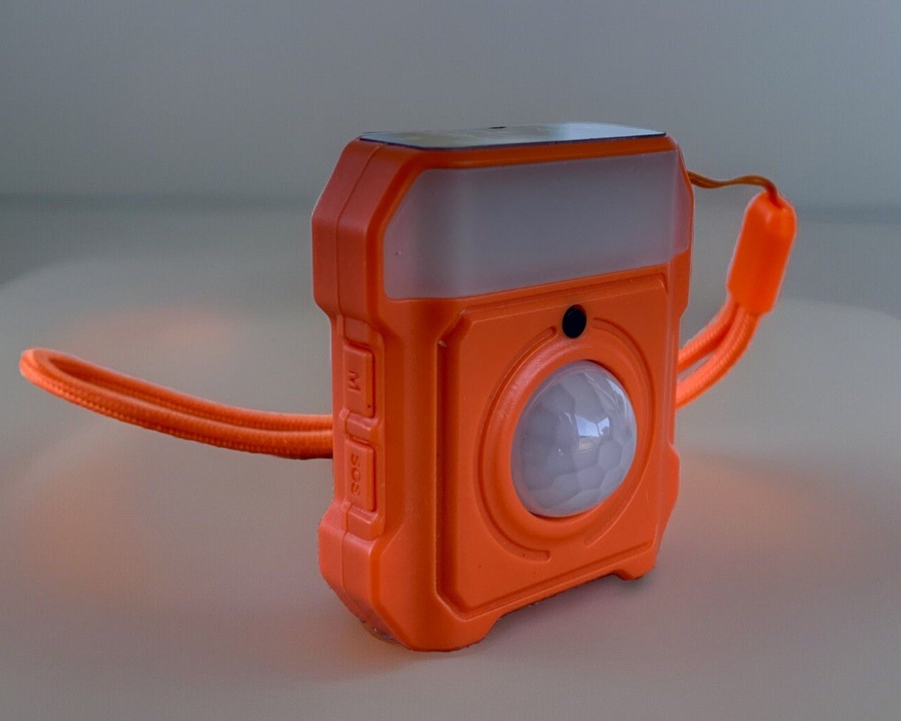 Smart Alarm Safety Box 7 in 1 Multi-function - Orange - Personal Safety Device