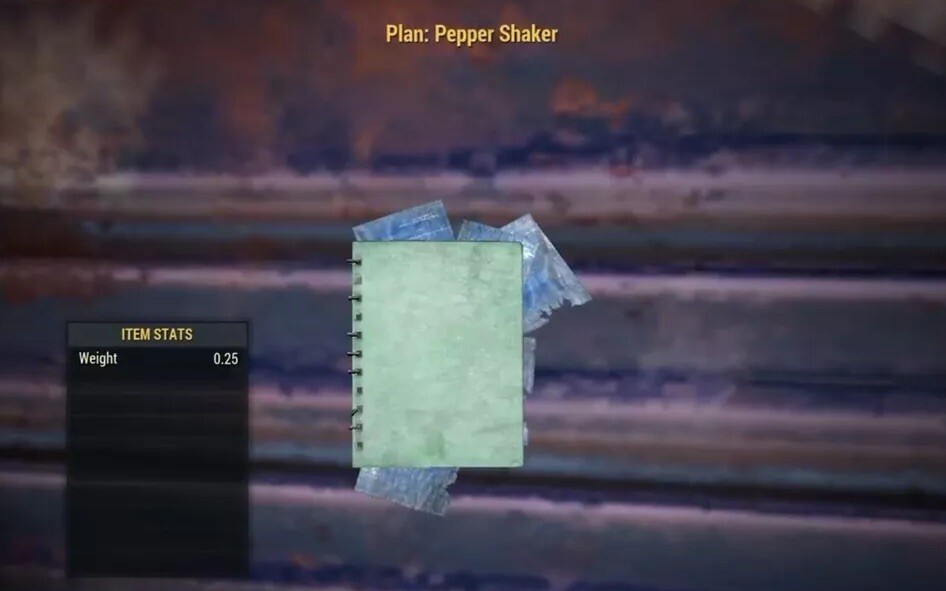 (Xbox) Pepper Shaker Plan