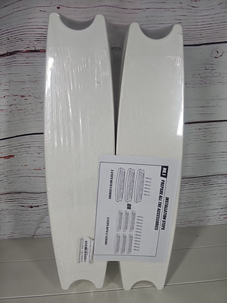 Pool Ladder Steps 18" Universal Heavy-Duty Molded Plastic Steps 6 Pack New