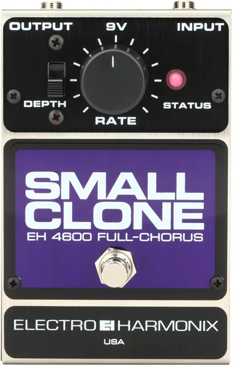 Electro-Harmonix Small Clone Analog Chorus Effects Pedal