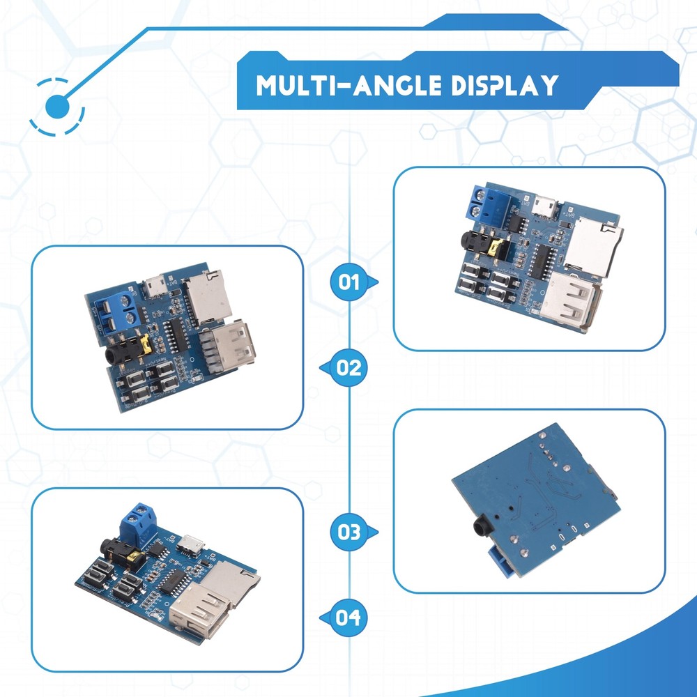 Mp3 Lossless Decoders Decoding Amplifier Mp3 Player Audio Module Mp34989