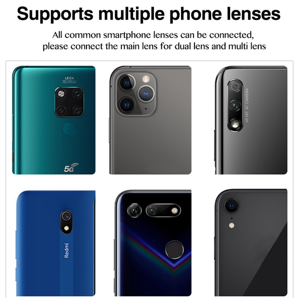 Universal Cell Phone Camera Clip Mount Spotting Scope Adapter Precise Focusing