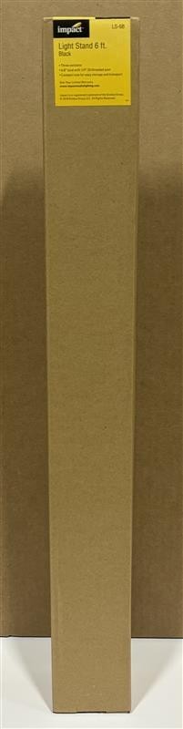 Impact Light Stand 6 Ft. BLK (LS-6B)
