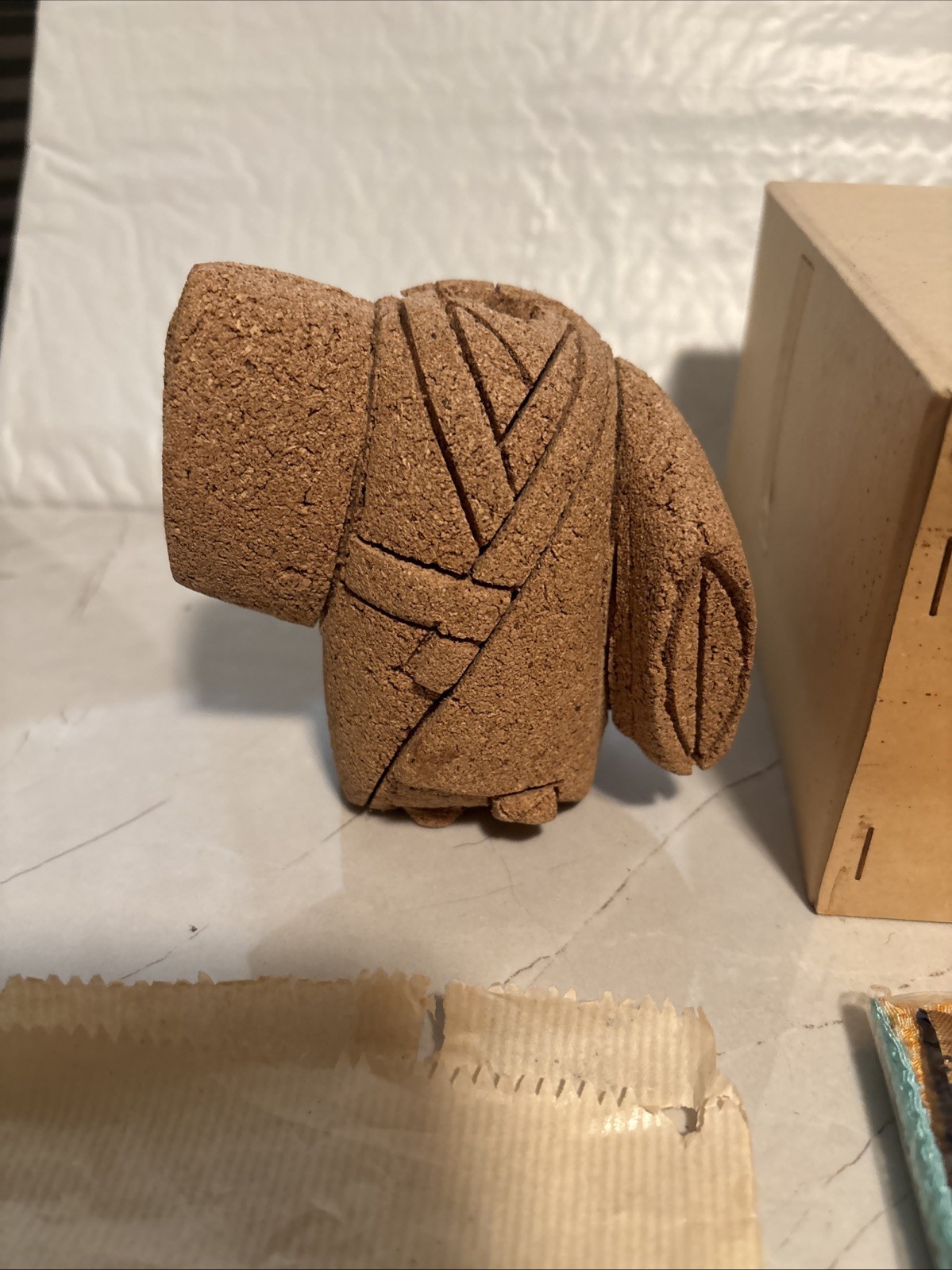 Vintage Antique Kimono Doll Set Never Assembled , 1/2 Original Box Collectible