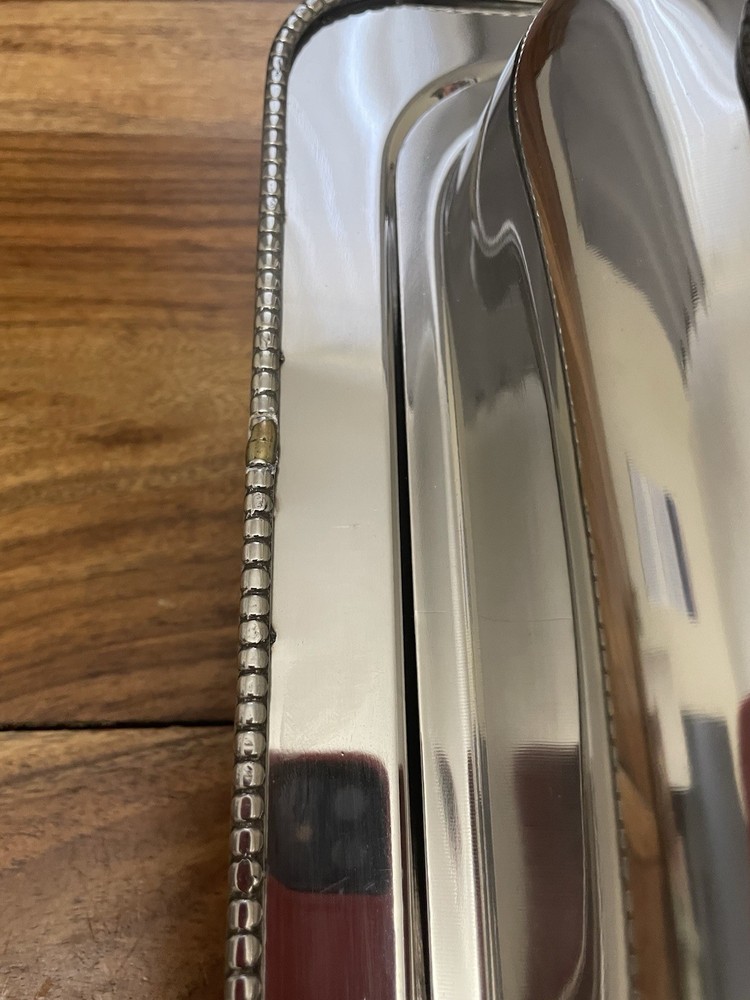 Vintage Covered Serving Dish Silver Plated 5 Pieces Sets.