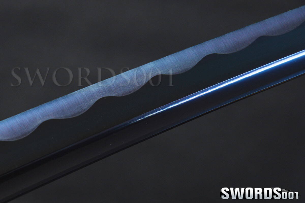 Blue Dragon Katana Japanese Samurai Sword 1095 Carbon Steel Functional Full Tang