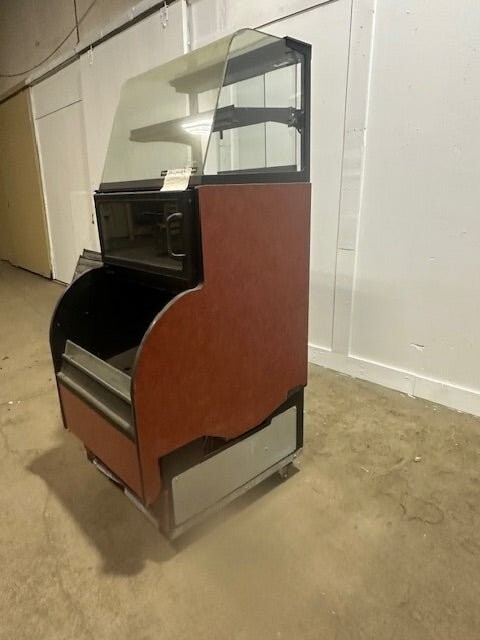 "STRUCTURAL CONCEPTS" TRIPLE ZONE LIGHTED REFRIGERATED DISPLAY MERCHANDISER
