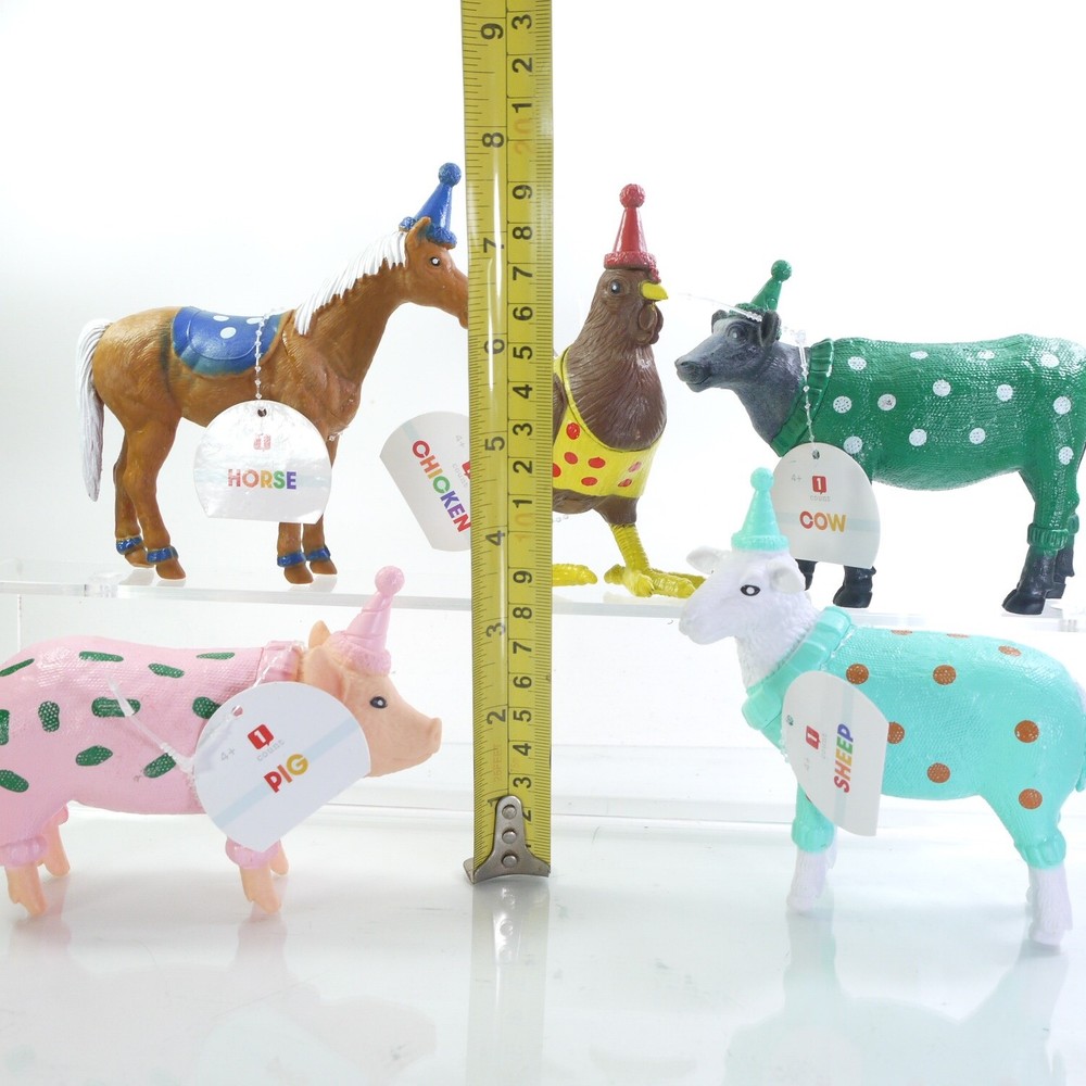 Ankyo Development Party Animals: Sheep or Cow or Pig or Chicken orHorse Figures