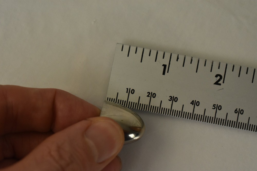 Beautiful Potentiometer Solid Chrome Silver Component Subwoofer Knob Detented