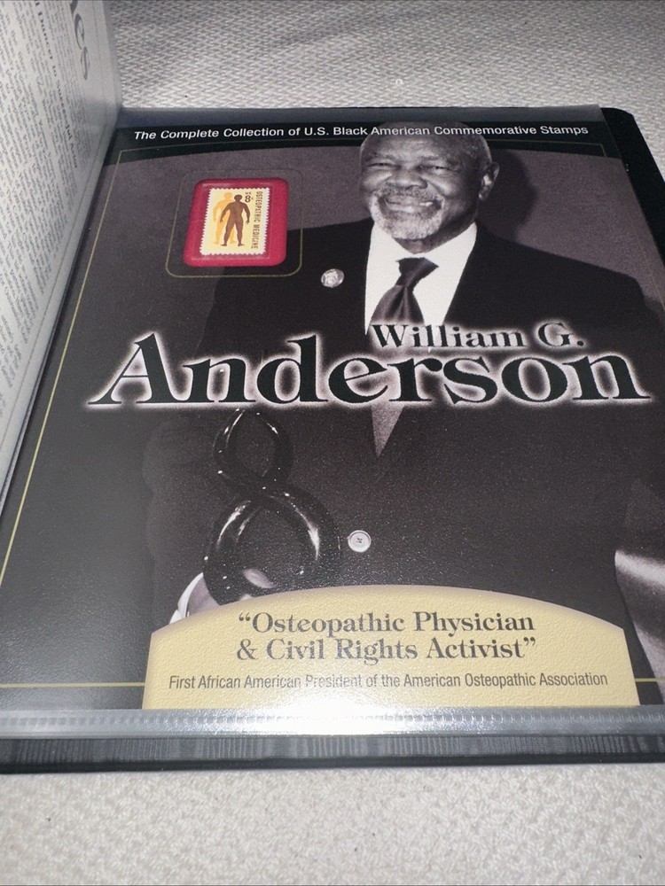 The Black Heritage Commemorative Society Stamp Biography Collection 61 Stamps