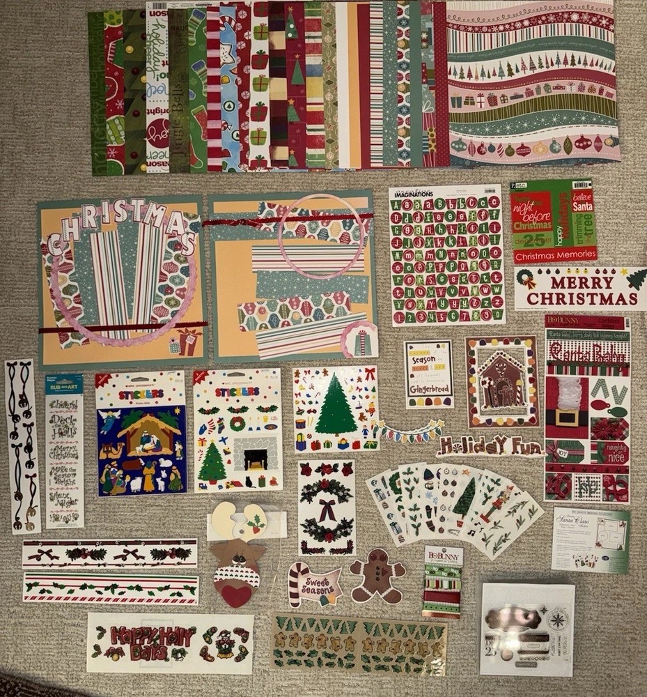 WHIMSICAL CHRISTMAS Embellishments Kit