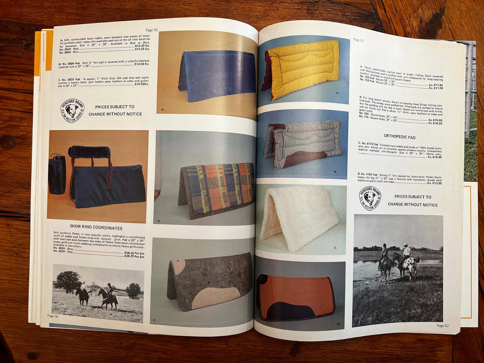 Vintage 1976 Original RAWHOUSER'S SADDLELOG Crawford NB Catalog No. 86