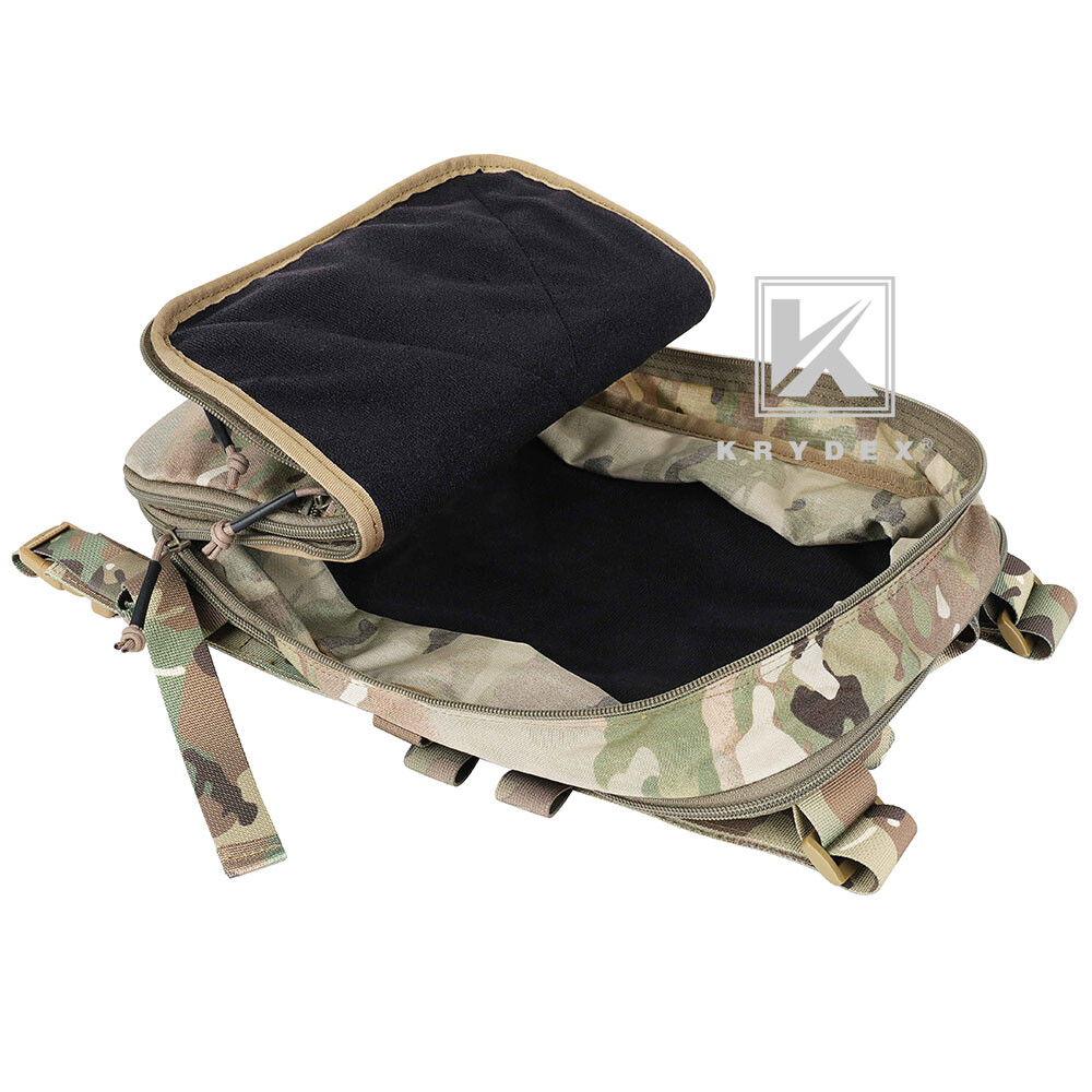 KRYDEX D3 Flatpack 23L Tactical Expandable Backpack MOLLE Travel Pack Multicam