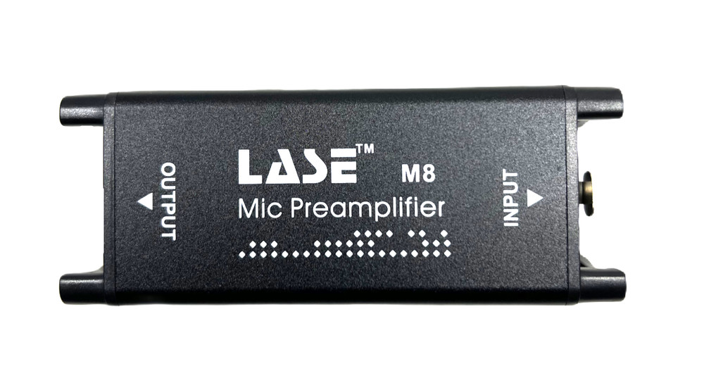 LASE-M8 Wired Preamplifier for Microphone 48V Phantom Power Supply