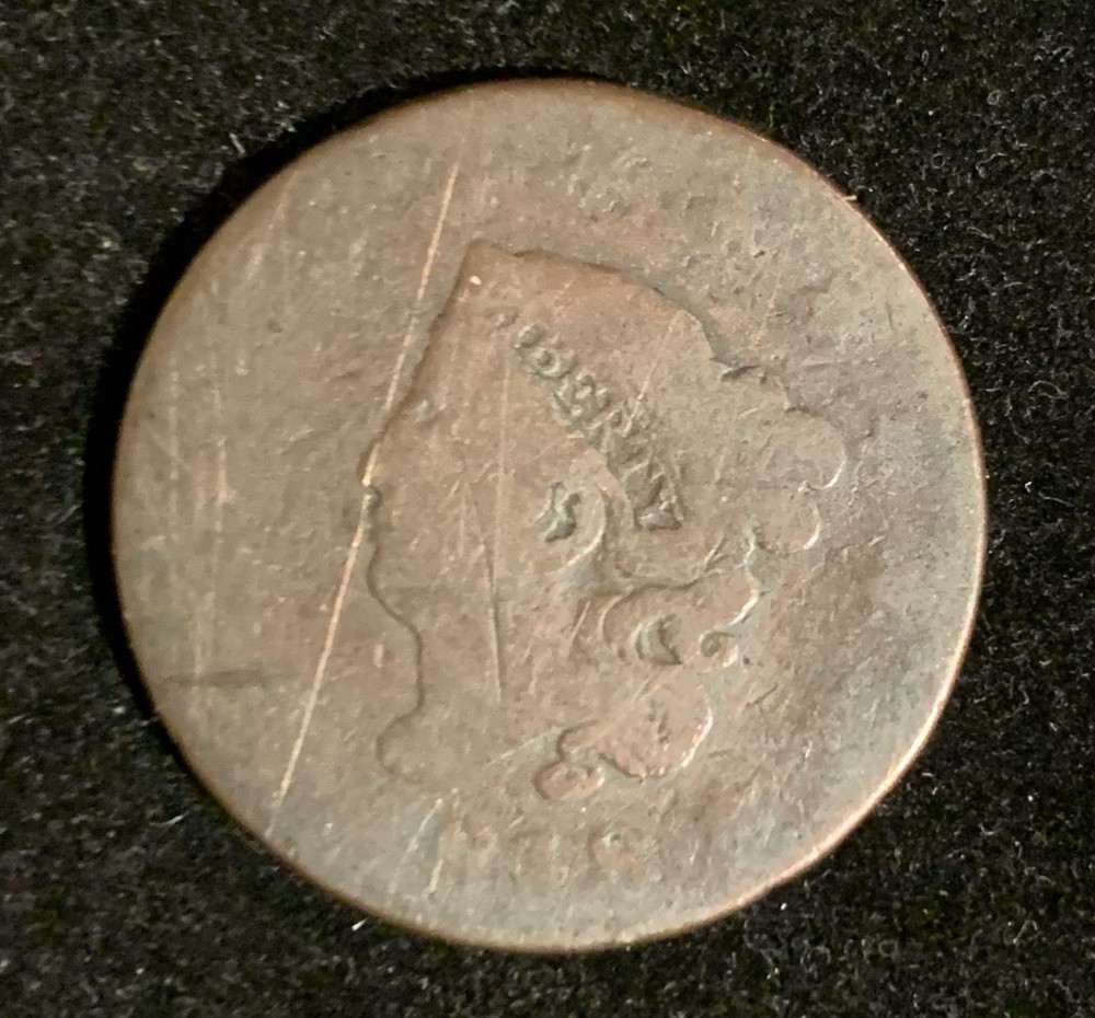 1818 US Large Cent Coin