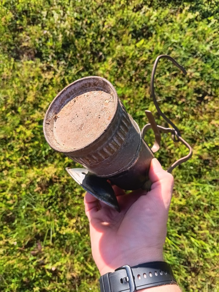 Antique Coal Mining Cart Lantern