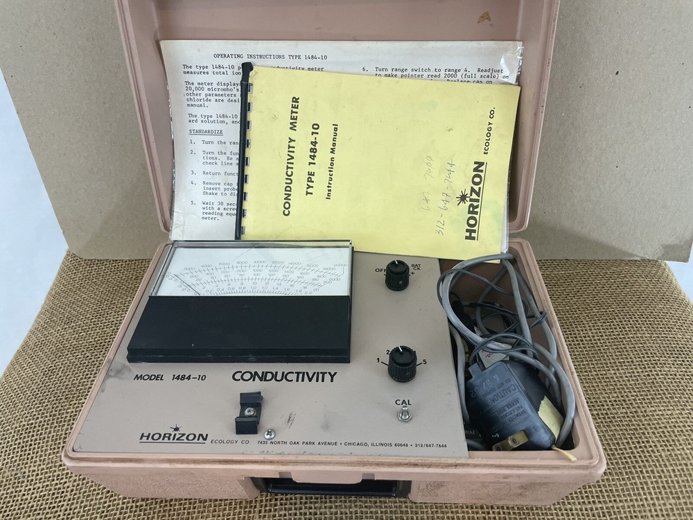 Horizon 1484-10 Conductivity Meter