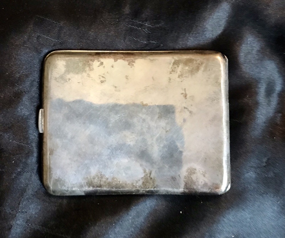 VINTAGE SIAM SILVER NIELLO CIGARETTE CASE