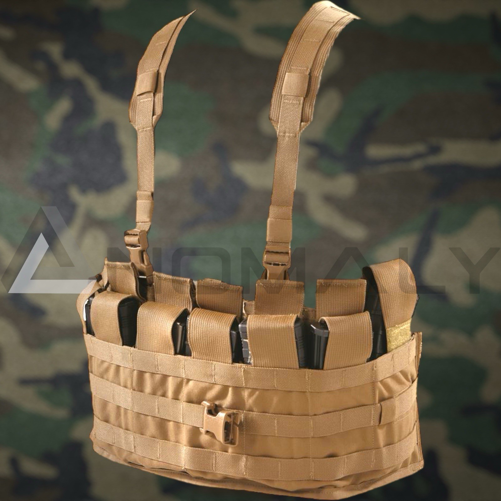 USMC Chest Rig, Tactical Assault Panel TAP Vest Ibiley W/ Repair Kit, Coyote NEW